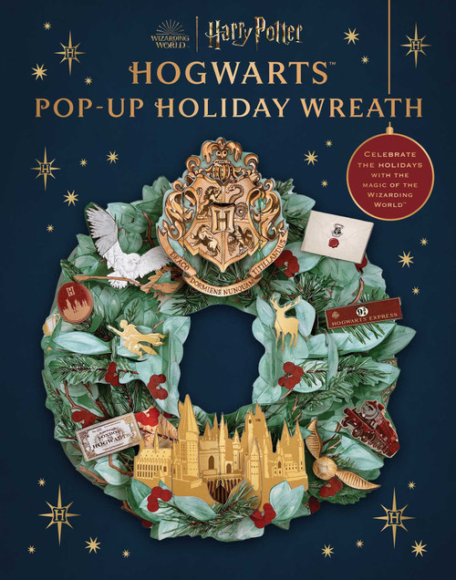 Harry Potter: Hogwarts Pop-Up Holiday Wreath by Insight Editions, 9798886630640