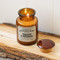 APOTHECARY 8 OZ AMBER GLASS - TOBACCO & PATCHOULI, APG806
