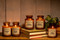APOTHECARY 8 OZ AMBER GLASS - AMBER & SMOKE, APG808
