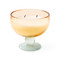 AURA 6 OZ YELLOW & BLUE TINTED GLASS GOBLET - WILD NEROLI, TG0604