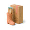COWBOY BOOT VINTAGE MATCH HOLDER - TERRACOTTA, INCLUDES 25 COUNT of BLUE SAFETY MATCHES , ACC21