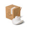 COWBOY HAT INCENSE HOLDER - WHITE, INCLUDES 100 COUNT of SHORT INCENSE STICKS, IN0014