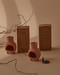 CERAMIC CHIMINEA INCENSE CONE HOLDER - 20 COUNT, TERRACOTTA, IN0018