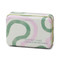 EVERYDAY TINS 5 OZ PINK & GREEN SQUIGGLE LINE PRINTED TIN - MISTED LIME, ED0504