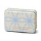 EVERYDAY TINS 5 OZ IVORY & BLUE FLOWER PRINTED TIN - TEAKWOOD & JASMINE, ED0505