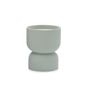 FORM 6 OZ MINT MATTE HOURGLASS TEXTURED CERAMIC - OCEAN ROSE & BAY, FR0601