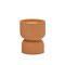 FORM 6 OZ BURNT SIENNA MATTE HOURGLASS TEXTURED CERAMIC - WILD FIG & VETIVER, FR0605