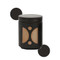 FORM 12 OZ BLACK GLAZED CERAMIC WITH LID - PALO SANTO SUEDE, FR1202