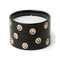GIVEBACK 11 OZ ST. JUDE BLACK CERAMIC VESSEL - CELEBRATE, SMILEY FACES by Chase, GB0003