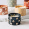 GIVEBACK 11 OZ ST. JUDE BLACK CERAMIC VESSEL - CELEBRATE, SMILEY FACES by Chase, GB0003
