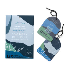 PARKS ACADIA CAR FRAGRANCE, 2 PACK - SEAGRASS + DRIFTWOOD, PKCF006