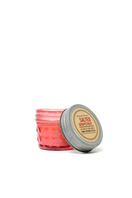 RELISH JAR 3 OZ PINK GLASS - SALTED GRAPEFRUIT, RJ210