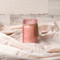 RELISH JAR 9.5 OZ PINK GLASS - SALTED GRAPEFRUIT, RJ810