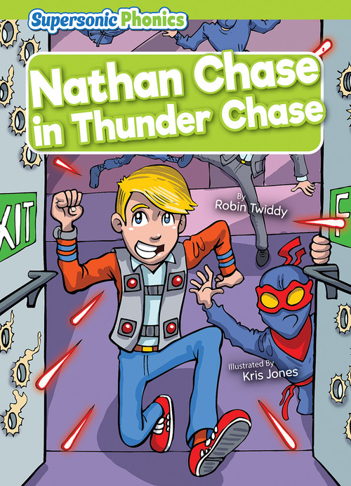 Nathan Chase in Thunder Chase by Robin Twiddy, Kris Jones, 9798888226278