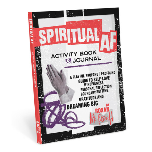 Spiritual AF Activity Book & Guided Journal by Roxan McDonald, 9781683494164