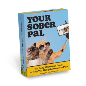 Your Sober Pal Sobriety Affirmation Deck (50 Daily Affirmation Cards to Help You Along the Recovery Path) by Laura Van Antwerp, 9781683494072