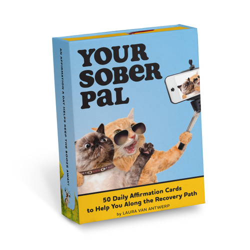 Your Sober Pal Sobriety Affirmation Deck (50 Daily Affirmation Cards to Help You Along the Recovery Path) by Laura Van Antwerp, 9781683494072