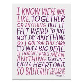 Awkward Dating Card by Em & Friends, 9781642464467
