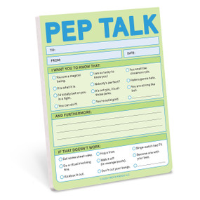 Pep Talk Nifty Note Pad (Second Edition) - 9781683494232 by Knock Knock, 9781683494232
