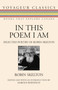 In This Poem I Am (Selected Poetry of Robin Skelton) by Robin Skelton, Harold Rhenisch, 9781550027693