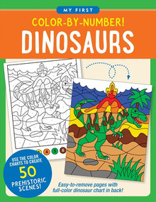 Color-By-Number! Dinosaurs (50 unique, one-sided designs) by Martha Zschock, 9781441341563