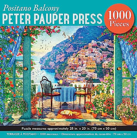Positano Balcony 1000-Piece Puzzle, 9781441342034