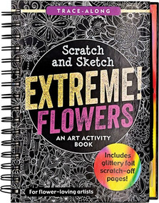 Scratch & Sketch Extreme Flowers by Peter Pauper Press, 9781441341518