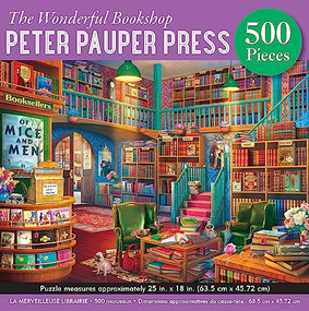 The Wonderful Bookshop 500-Piece Puzzle, 9781441342041