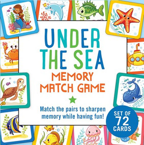 Under the Sea Memory Match Game (Set of 72 cards) by Peter Pauper Press, 9781441341747