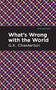 What's Wrong with the World - 9781513271743 by G. K. Chesterton, Mint Editions, 9781513271743
