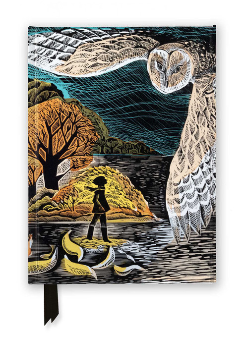 Angela Harding: October Owl (Foiled Journal) by Flame Tree Studio, 9781804176931
