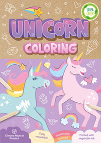 Unicorn Coloring (A Fully Recyclable Coloring Book) by IglooBooks, 9781837716135