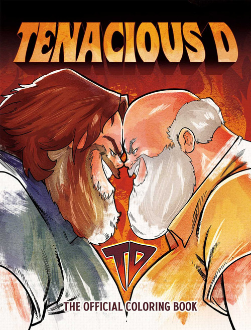 Tenacious D: The Official Coloring Book by David Calcano, Juan Riera, Jane Jackson, Alberto Belandria, Larissa Rivero, Jorge Mansilla, Jack Black, Kyle Gass, Tenacious D, 9781970047219
