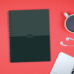 Fitness 8.5" x 11" Undated Monthly Planner by Willow Creek Press, 9781549240331
