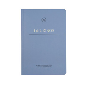 LSB Scripture Study Notebook: 1 & 2 Kings (Legacy Standard Bible) by Steadfast Bibles, 9781636642475