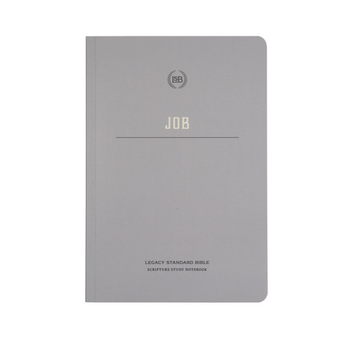 LSB Scripture Study Notebook: Job (Legacy Standard Bible) by Steadfast Bibles, 9781636642512