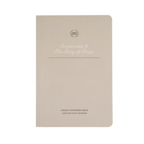 LSB Scripture Study Notebook: Ecclesiastes & Song of Songs (Legacy Standard Bible) by Steadfast Bibles, 9781636642536