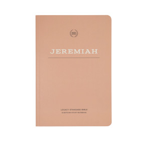 LSB Scripture Study Notebook: Jeremiah (Legacy Standard Bible) by Steadfast Bibles, 9781636642550