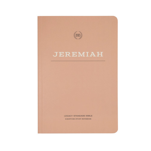 LSB Scripture Study Notebook: Jeremiah (Legacy Standard Bible) by Steadfast Bibles, 9781636642550