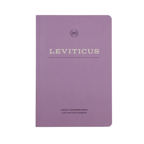 LSB Scripture Study Notebook: Leviticus (Legacy Standard Bible) by Steadfast Bibles, 9781636642925
