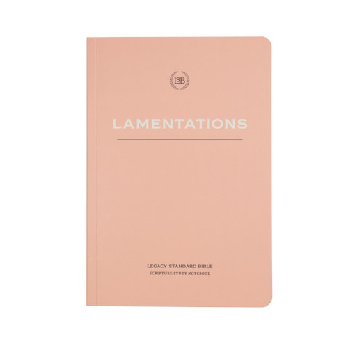 LSB Scripture Study Notebook: Lamentations (Legacy Standard Bible) by Steadfast Bibles, 9781636643458