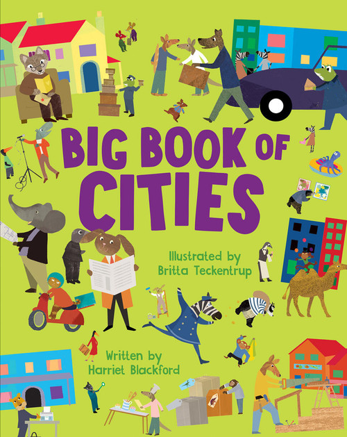 Big Book of Cities by Harriet Blackford, Britta Teckentrup, 9781912757923