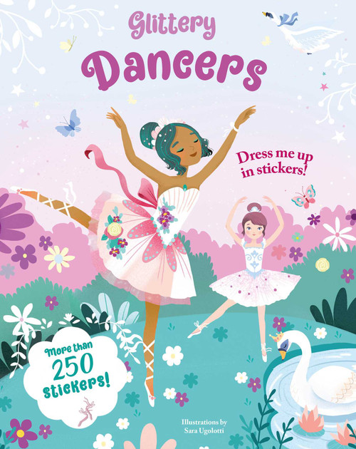 Glittery Dancers Sticker Book by SARA UGOLOTTI, 9788854419889