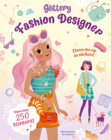 Glittery Fashion Designer Sticker Book by SARA UGOLOTTI, 9788854419896