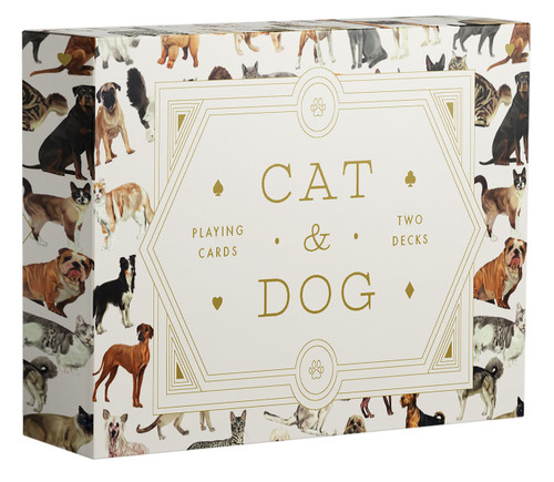 Cat & Dog Playing Cards Set by Marta Zafra, 9781922754622