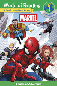 World of Reading: Marvel 3-in-1 Listen-Along Reader-World of Reading Level 1 (3 Tales of Adventure with CD!) by Marvel Press Book Group, 9781484799482