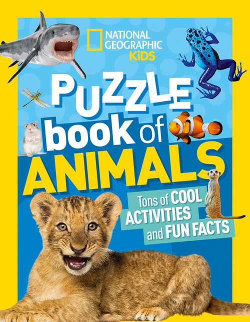 National Geographic Kids Puzzle Book: Animals by National Geographic, Kids, 9781426335501