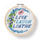 Live Laugh Loathe Cross Stitch Kit, 9780735377004