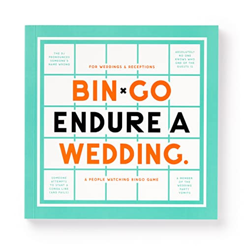 Bin-go Endure A Wedding Bingo Book by Brass Monkey, Mudpuppy, 9780735377066