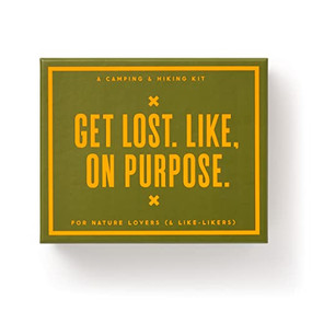 Get Lost Camping Survival Kit by Brass Brass Monkey, Mudpuppy, 9780735377134